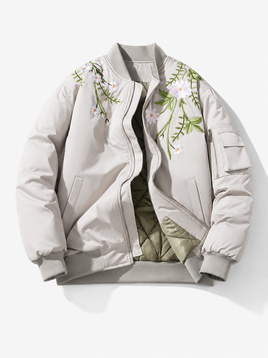 Korean Style Stand Collar Jacket