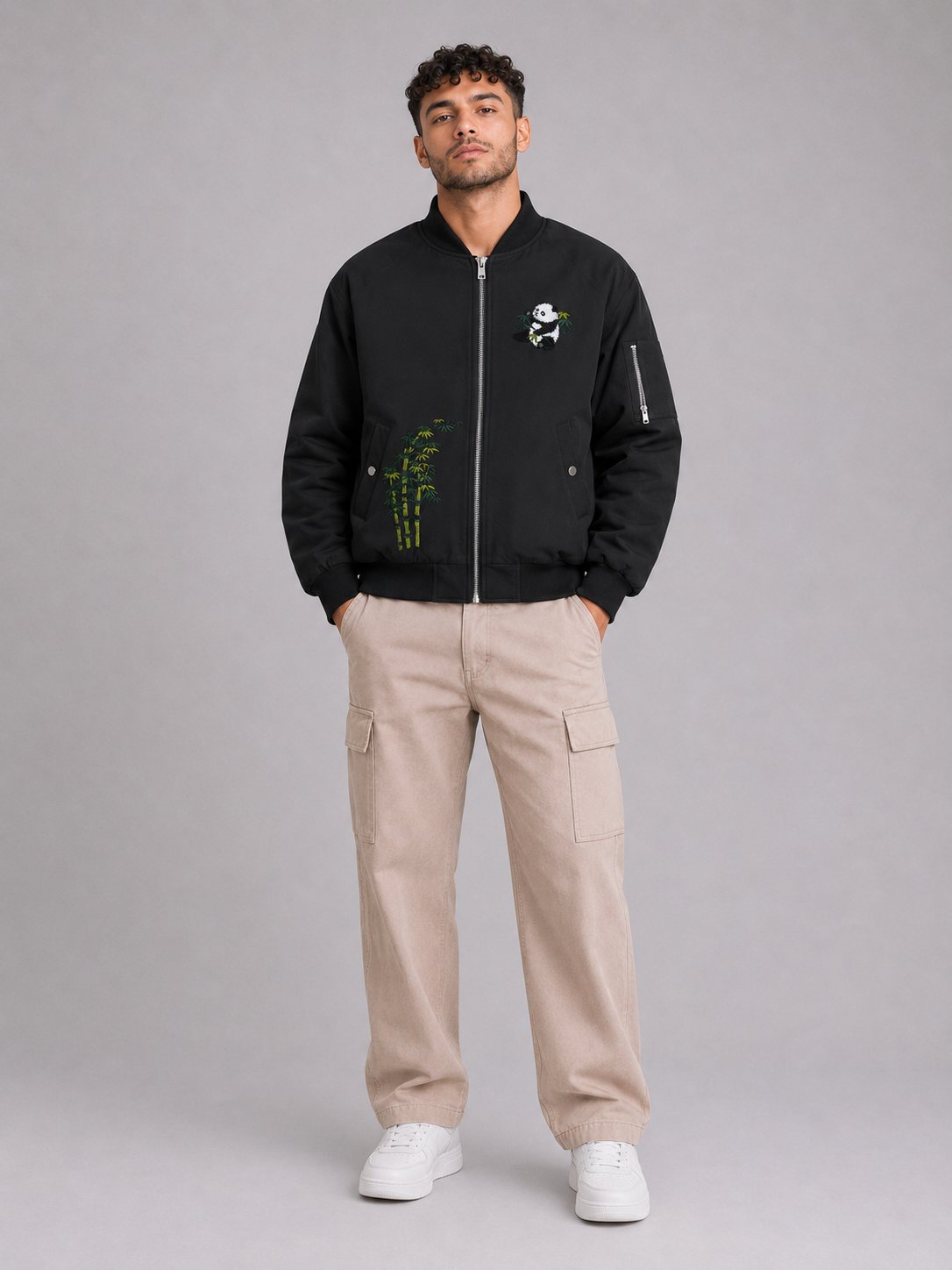 Windproof Stand Collar Jacket
