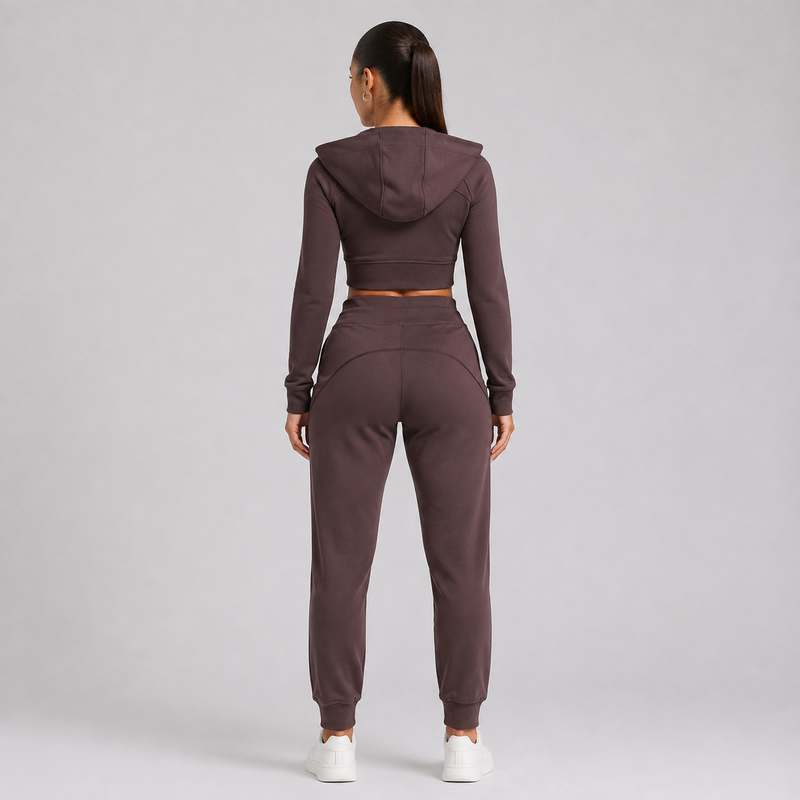 Women’s Cotton Blend Top & Pants Set