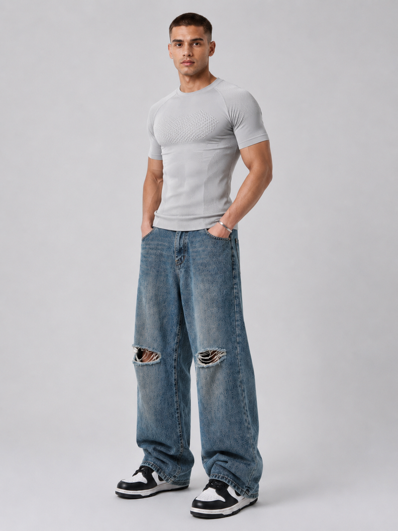 Quick-Dry Slim Fit Sports T-Shirt