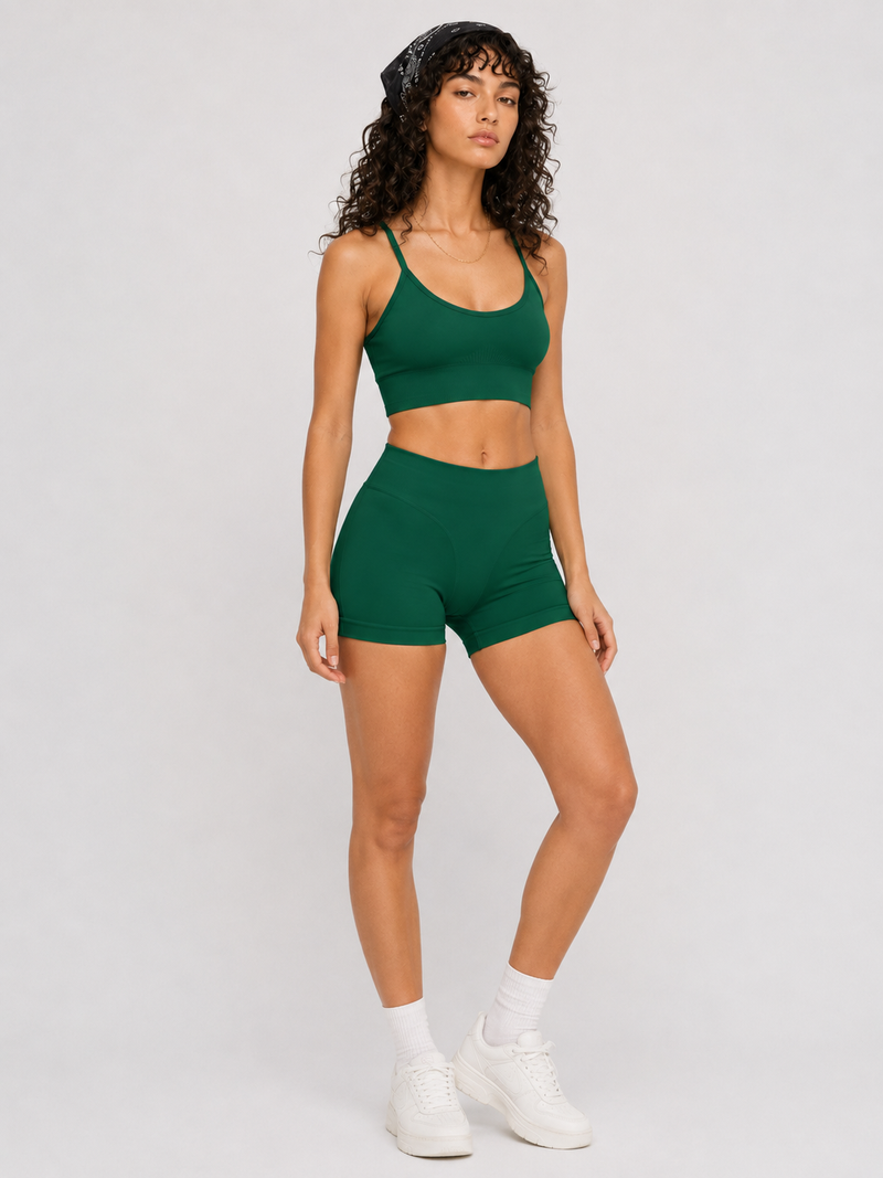 Women’s Sports Bra & Shorts Set