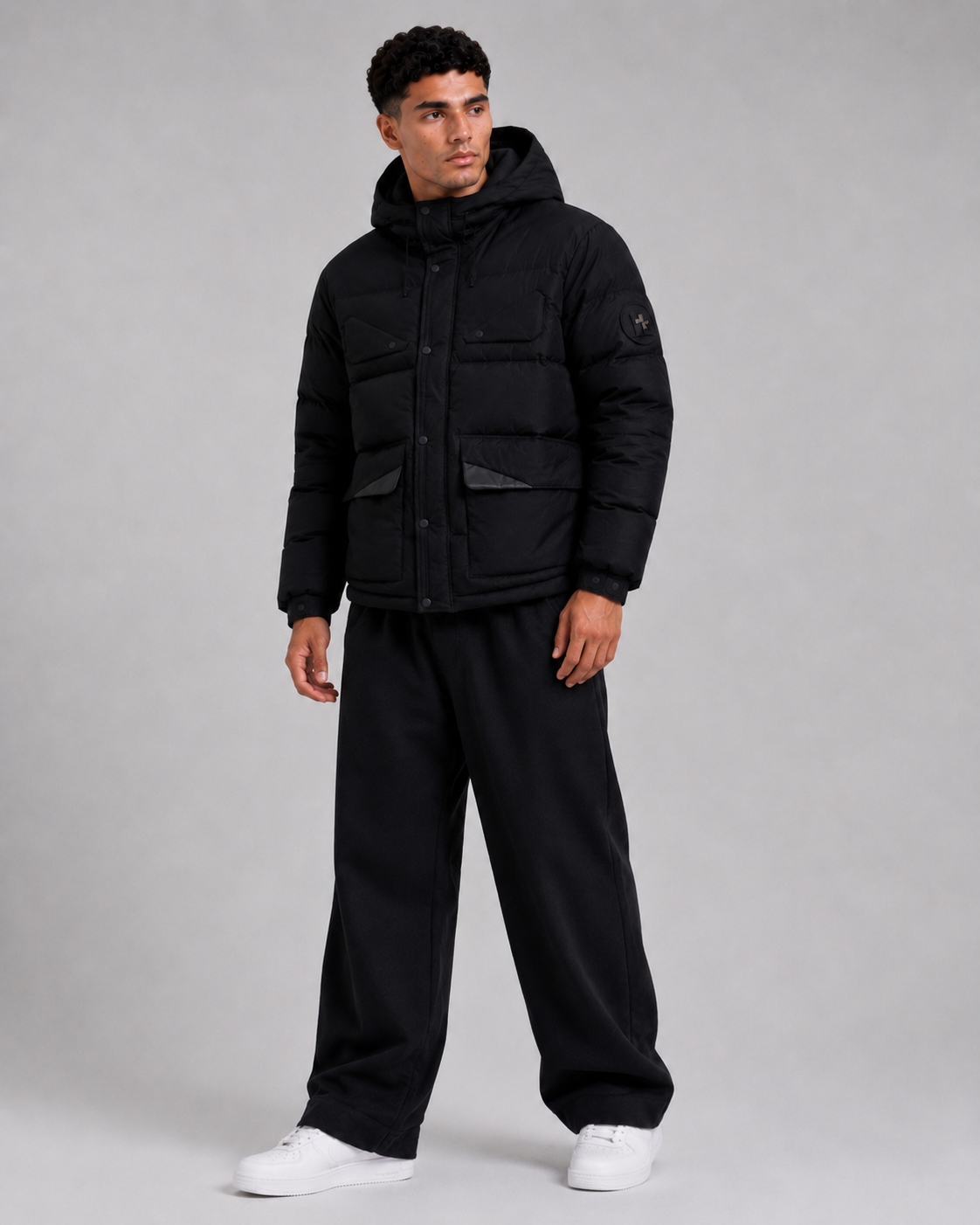 Ventoux Men’s Hooded Down Parka Jacket