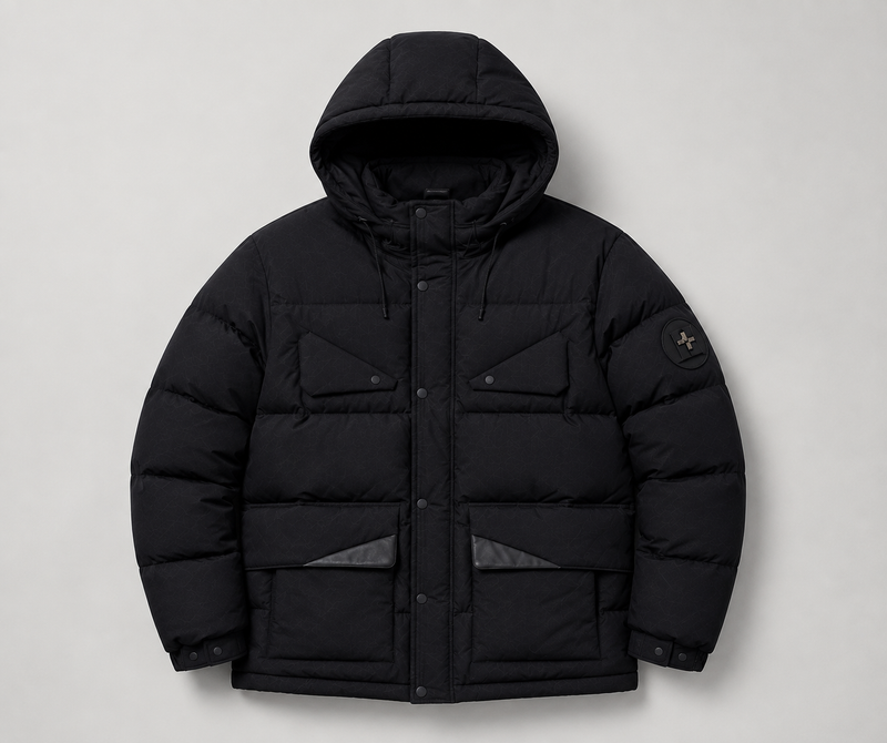 Ventoux Men’s Hooded Down Parka Jacket