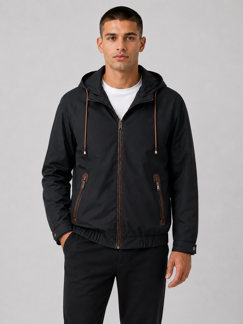 Men’s Hooded Polyester Jacket