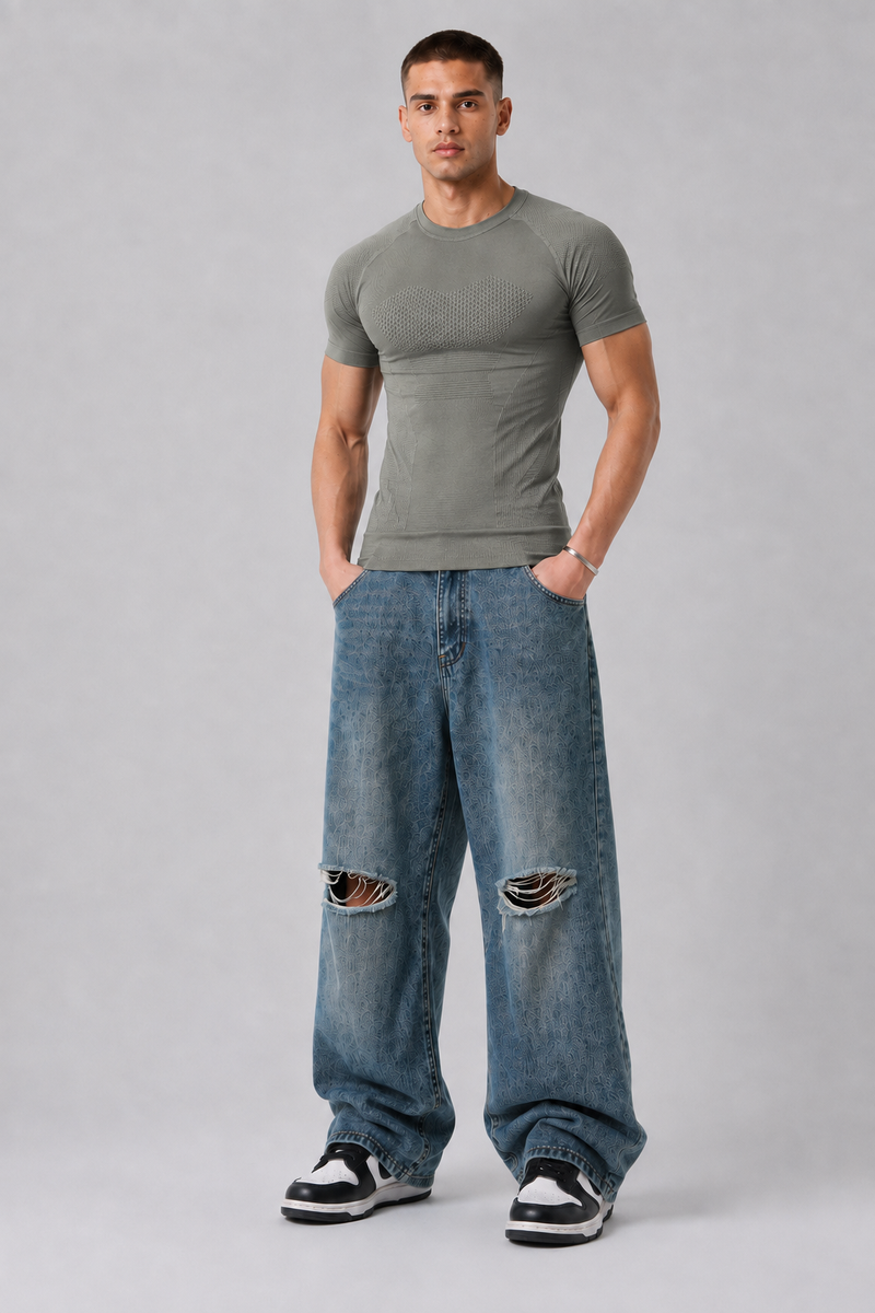 Quick-Dry Slim Fit Sports T-Shirt