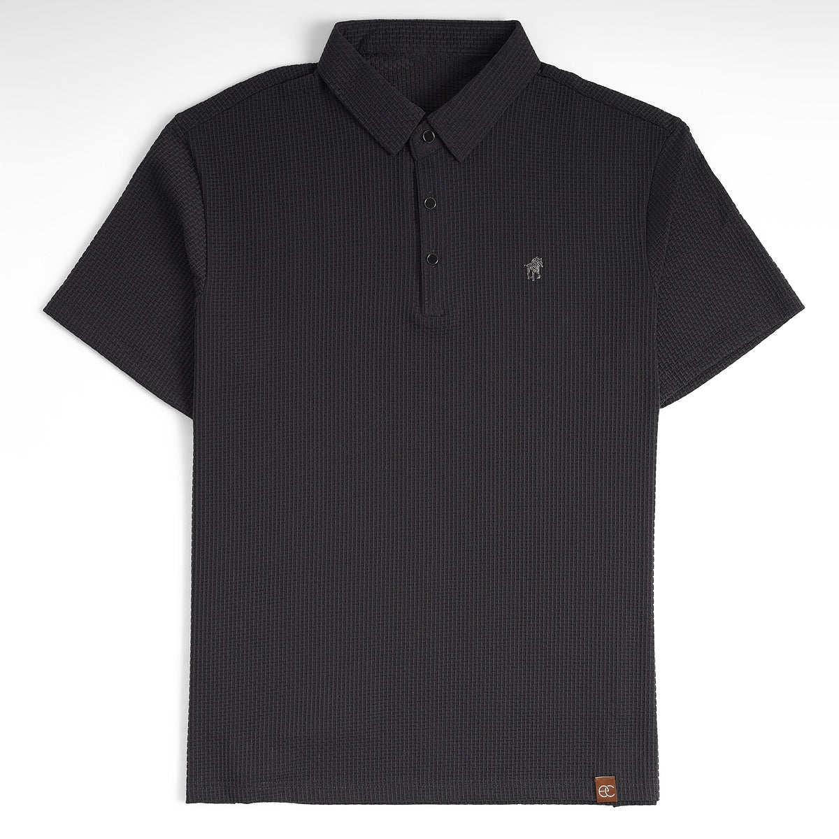 Soffice Men's Short Sleeve Polo Shirt – Casual Slim Fit