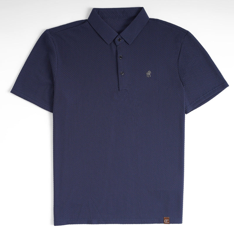 Soffice Men's Short Sleeve Polo Shirt – Casual Slim Fit