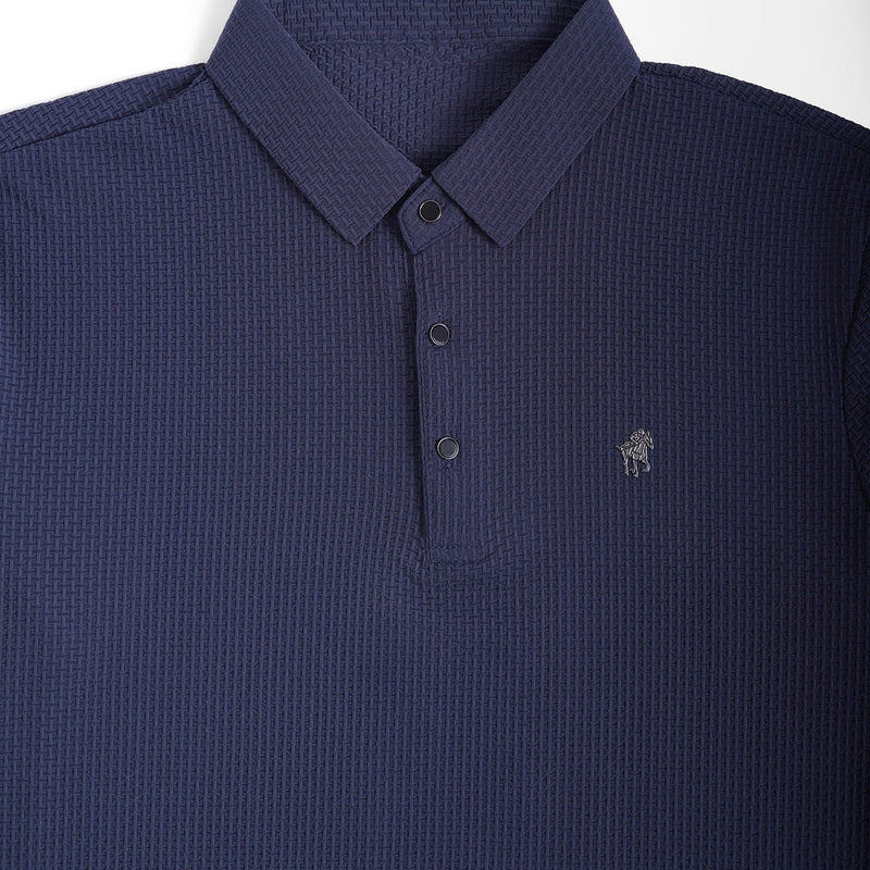 Soffice Men's Short Sleeve Polo Shirt – Casual Slim Fit