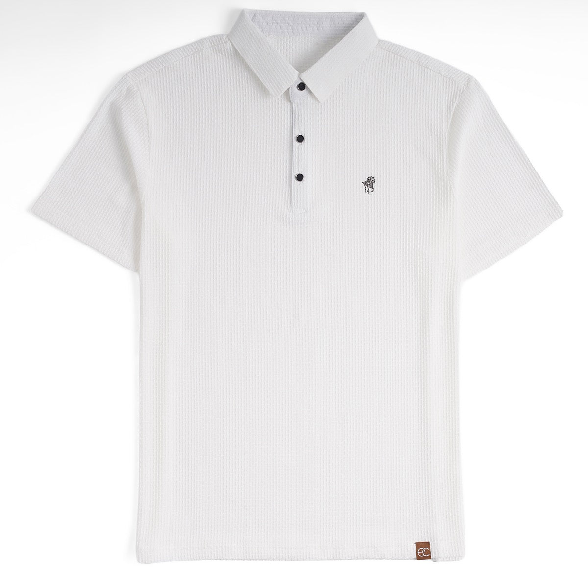 Soffice Men's Short Sleeve Polo Shirt – Casual Slim Fit