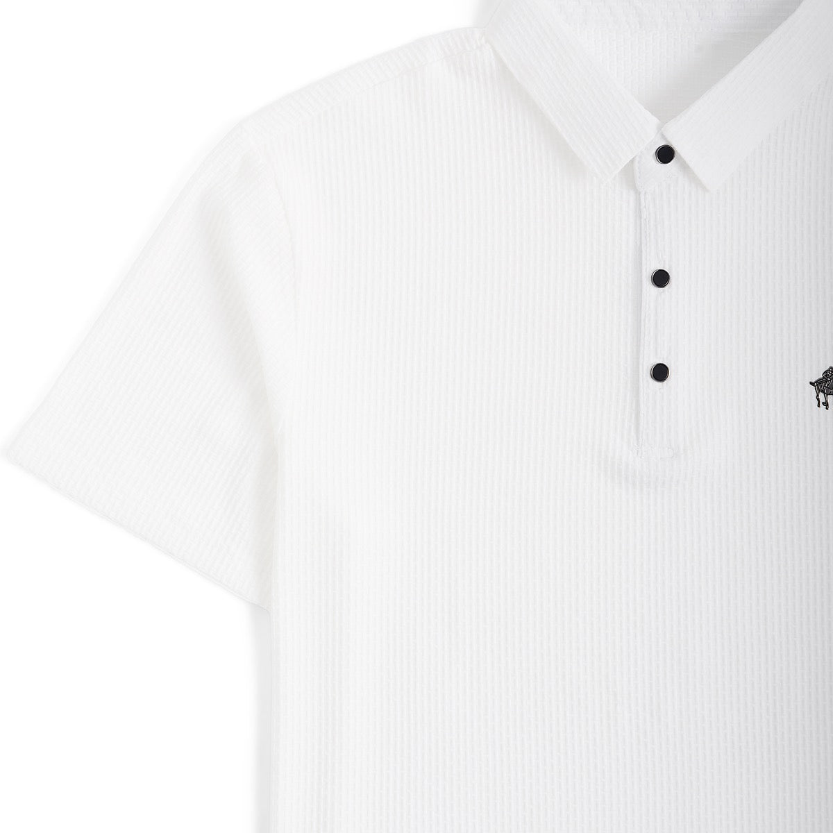 Soffice Men's Short Sleeve Polo Shirt – Casual Slim Fit