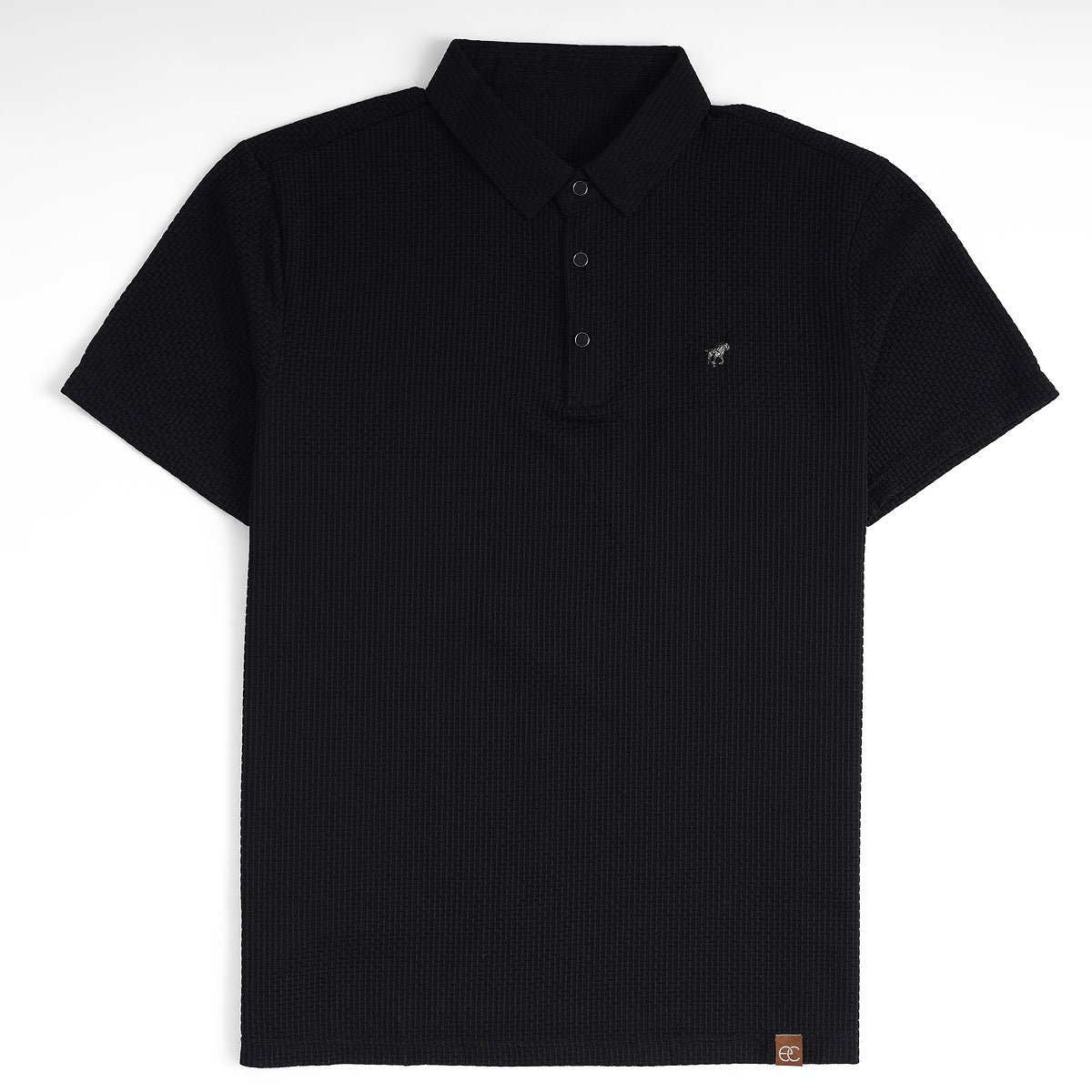 Soffice Men's Short Sleeve Polo Shirt – Casual Slim Fit
