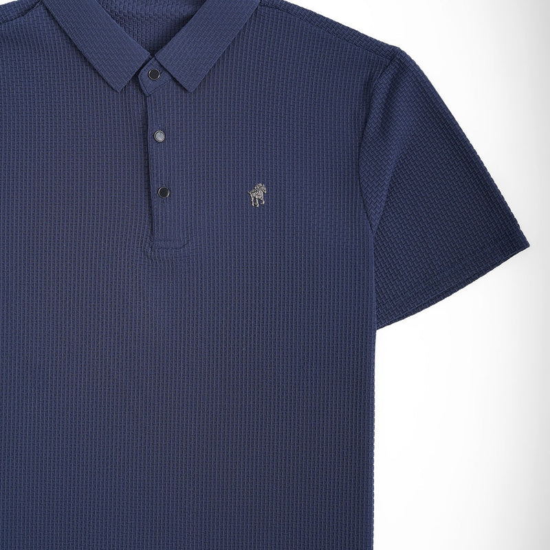 Soffice Men's Short Sleeve Polo Shirt – Casual Slim Fit