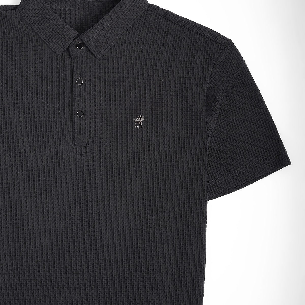 Soffice Men's Short Sleeve Polo Shirt – Casual Slim Fit