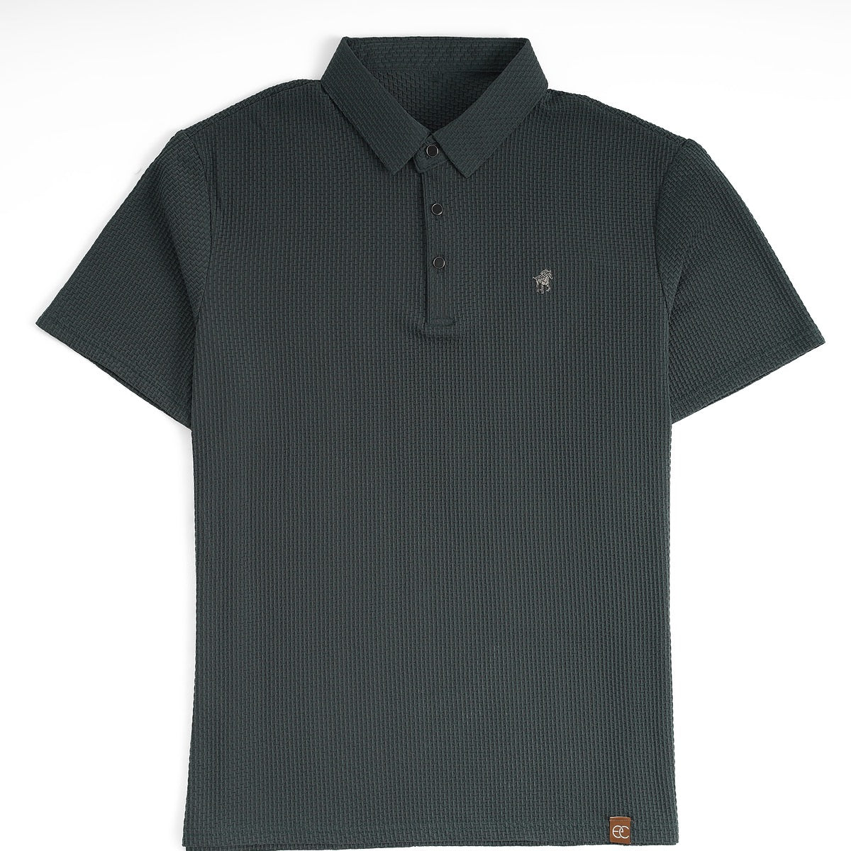 Soffice Men's Short Sleeve Polo Shirt – Casual Slim Fit