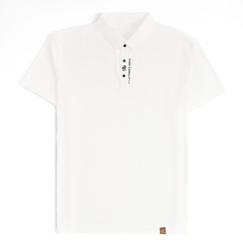 Cavaliere Men's Short Sleeve Polo Shirt – Breathable Slim Fit
