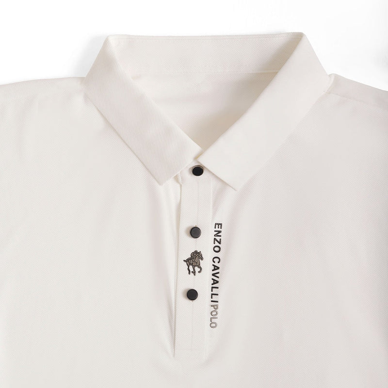 Cavaliere Men's Short Sleeve Polo Shirt – Breathable Slim Fit