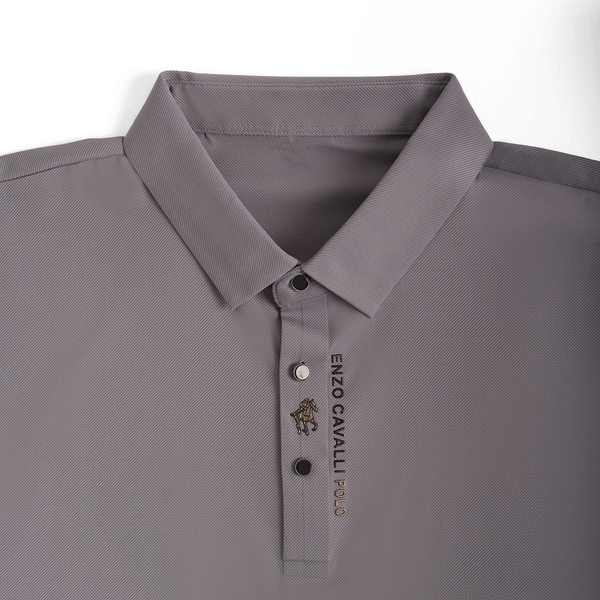 Cavaliere Men's Short Sleeve Polo Shirt – Breathable Slim Fit