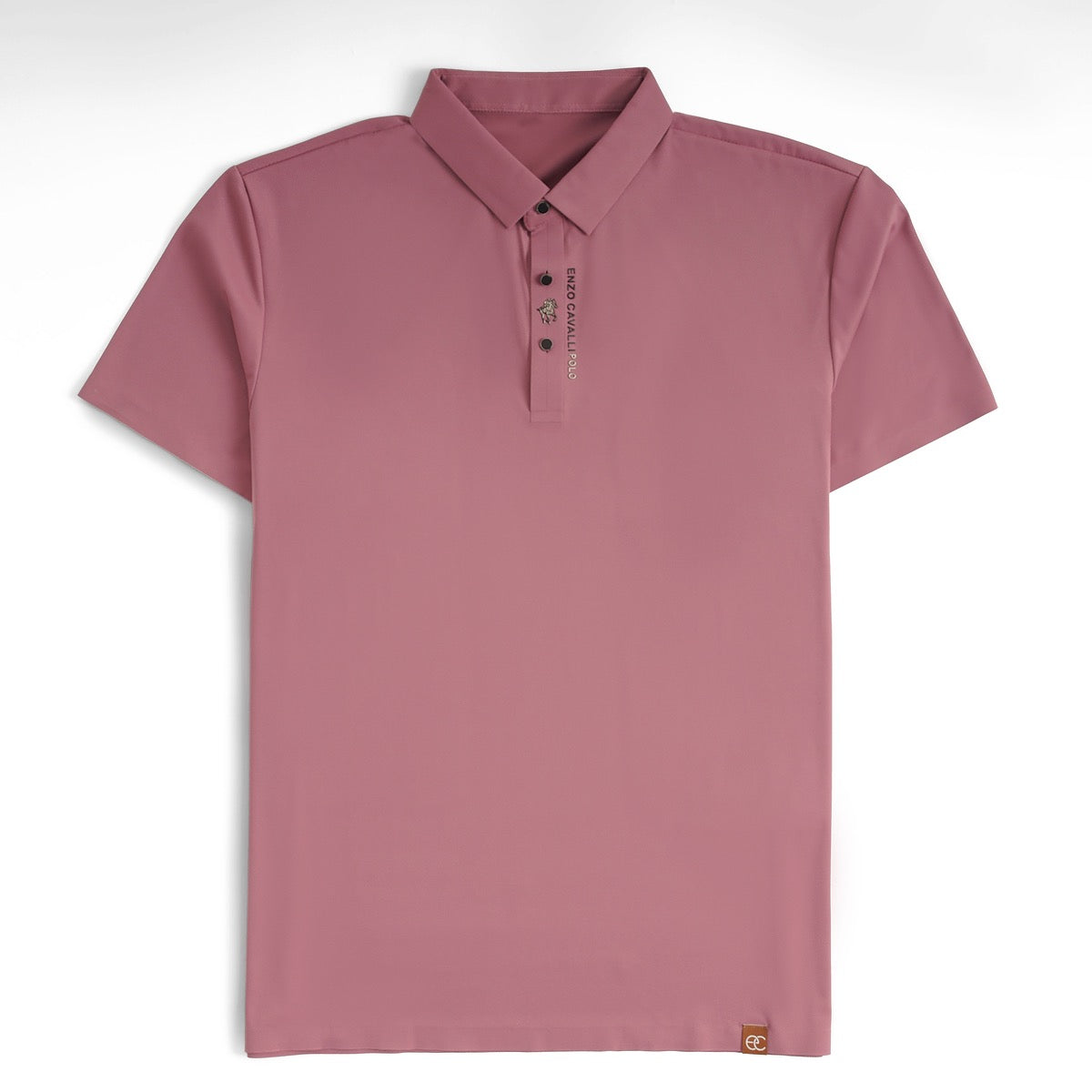 Cavaliere Men's Short Sleeve Polo Shirt – Breathable Slim Fit