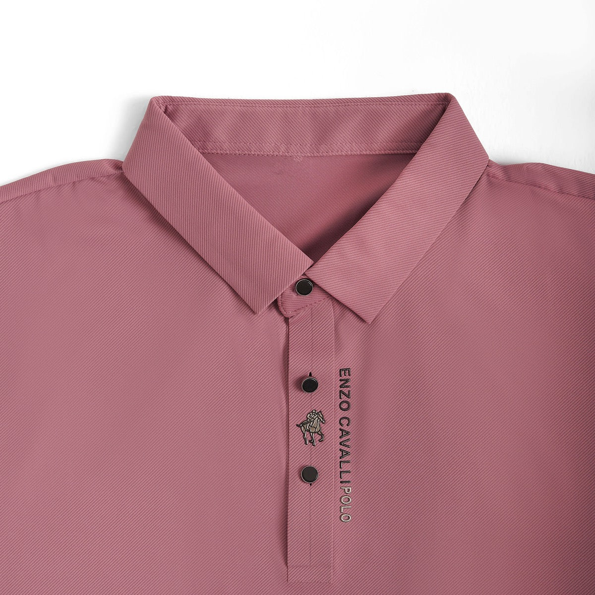 Cavaliere Men's Short Sleeve Polo Shirt – Breathable Slim Fit
