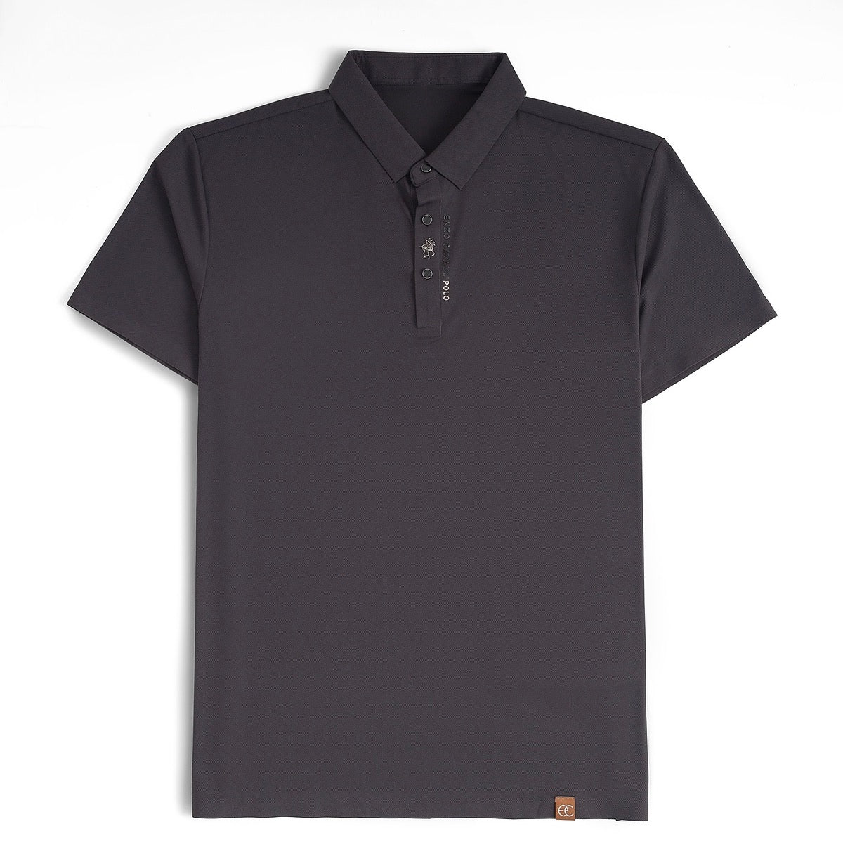 Cavaliere Men's Short Sleeve Polo Shirt – Breathable Slim Fit