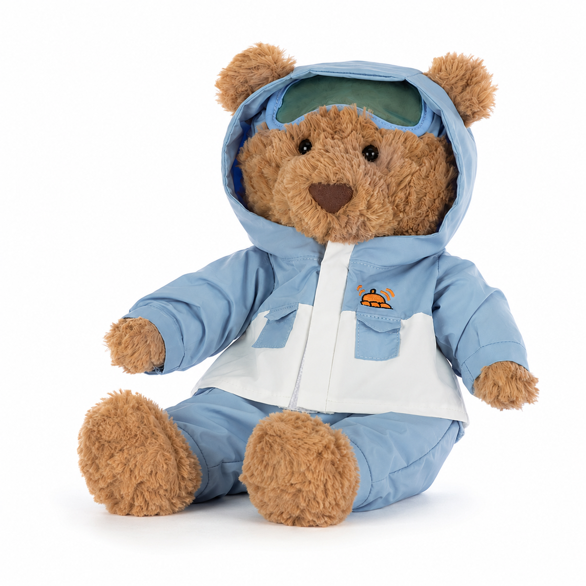 Barcelona Bear Ski Suit Plush Toy – 28cm
