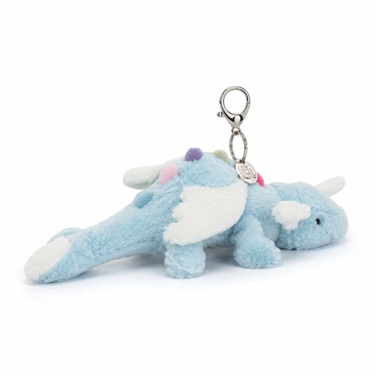 Sky Dragon Blue Plush Pendant – 15 cm