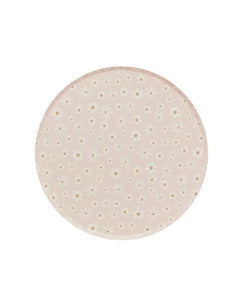 Pastel Floral Scalloped Plates – 9" Paper Party Set of 8 - Waydiy