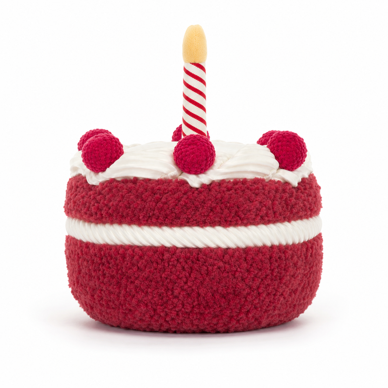 Red Velvet Cake Plush Toy