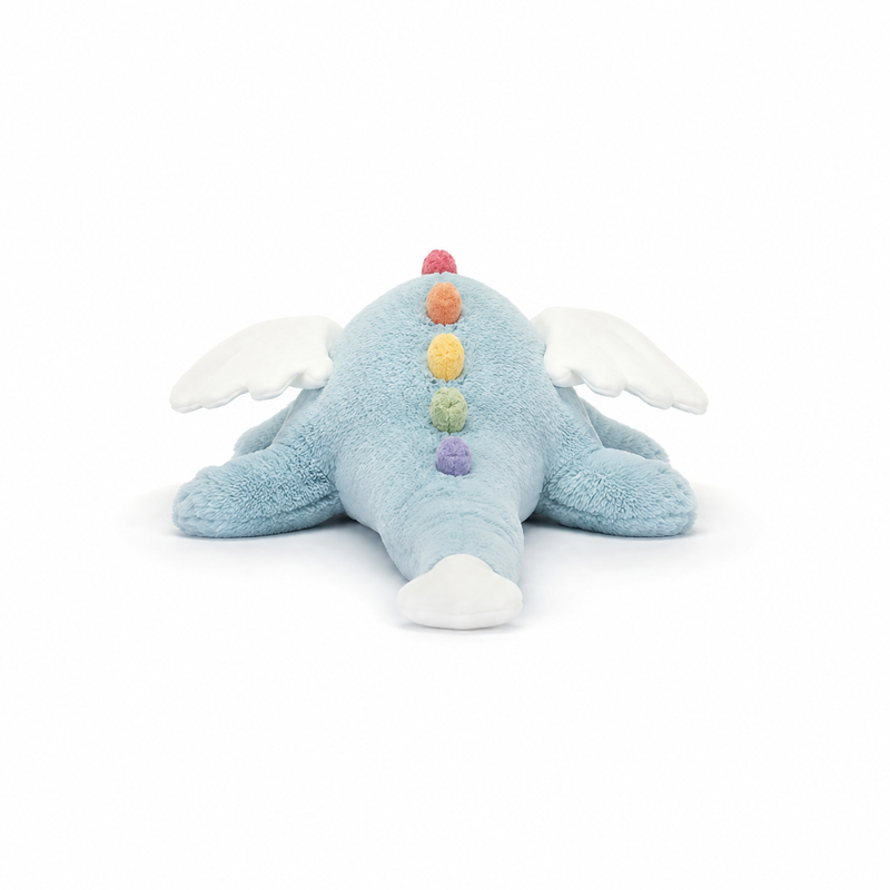 Sky Dragon Blue Plush Toy – 66 cm