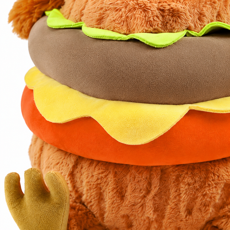 Burger Cecil Chicken Plush Doll