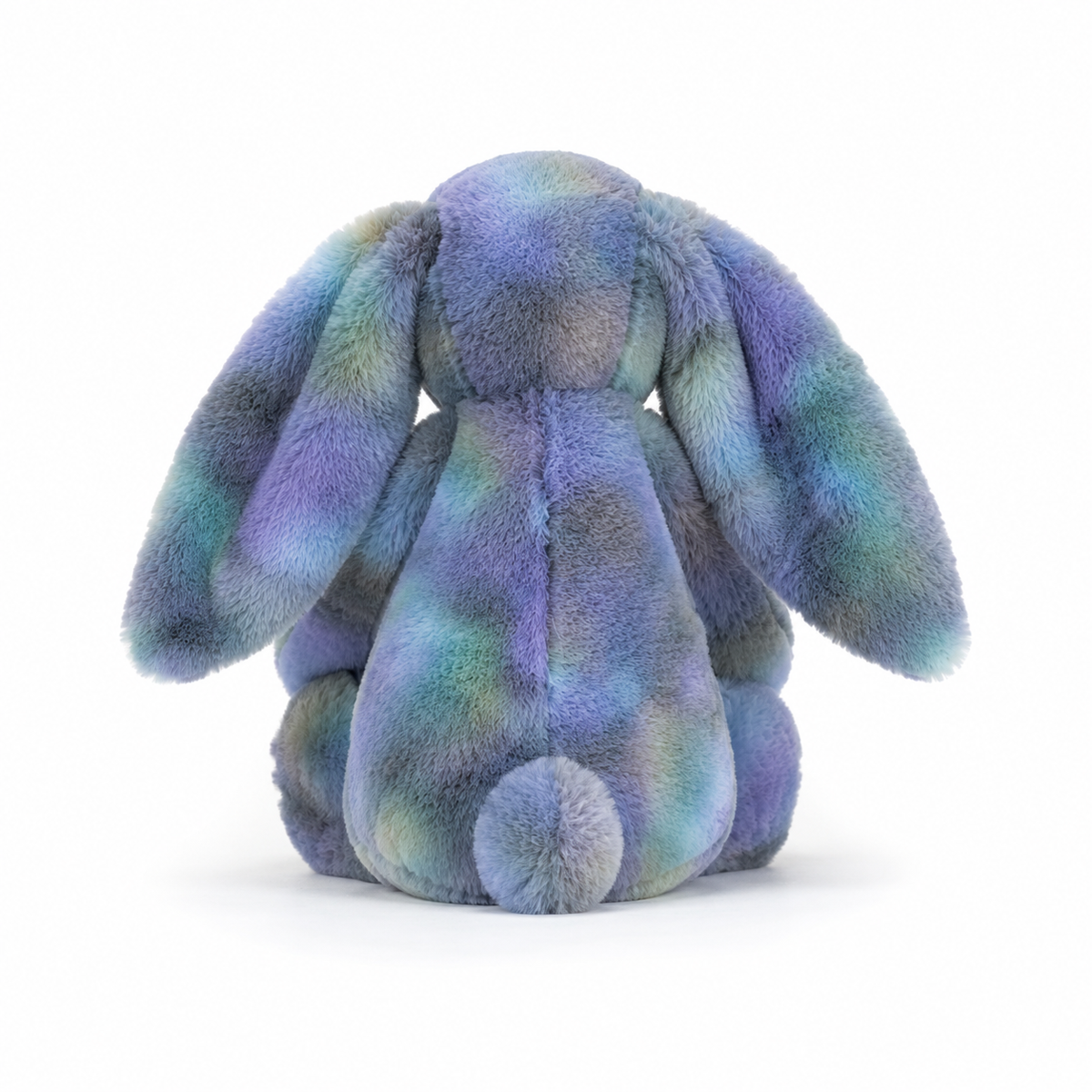 Blue-Green Tie-Dye Rabbit Plush Toy – 31cm