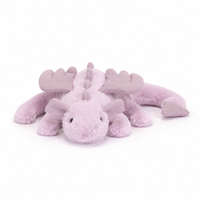 Purple Dragon Plush Toy – 50 cm