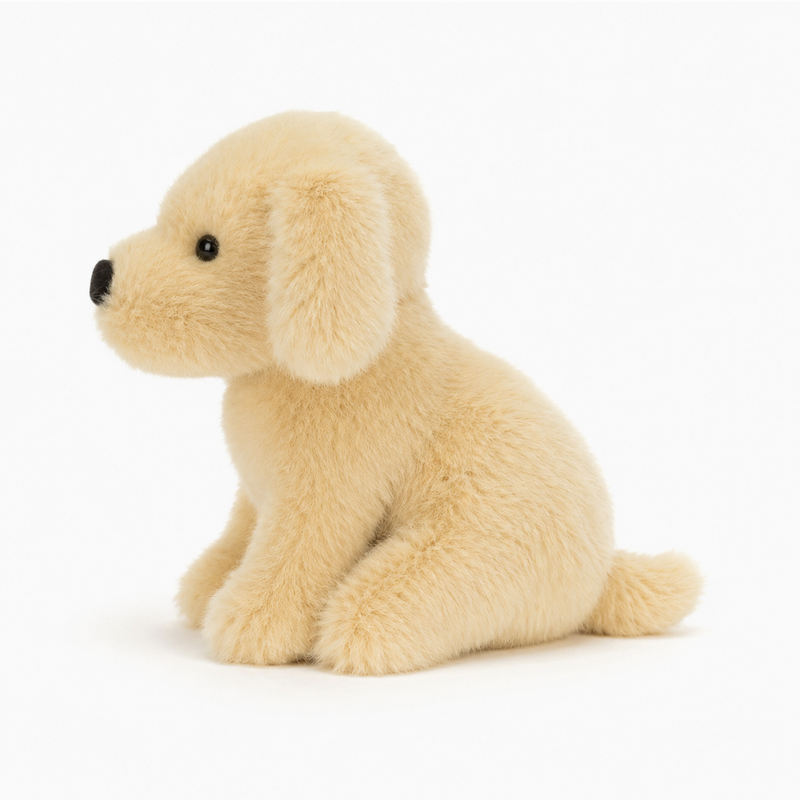 Golden Retriever Puppy Plush Toy – 21 cm