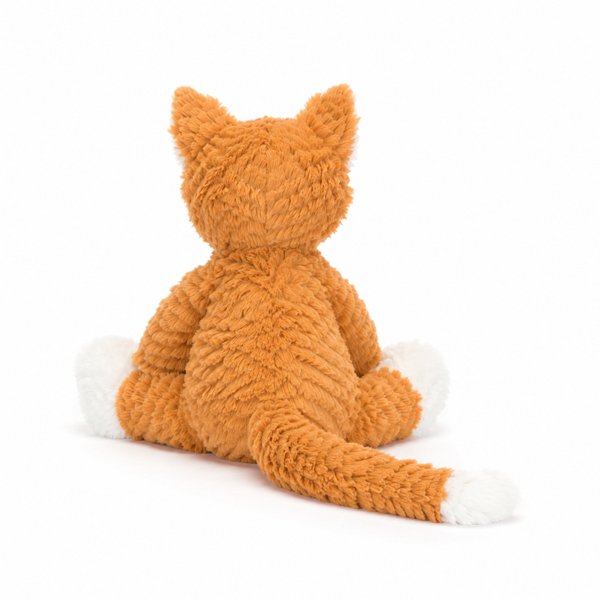 Wavy Hair Cat Plush Toy – 23 cm