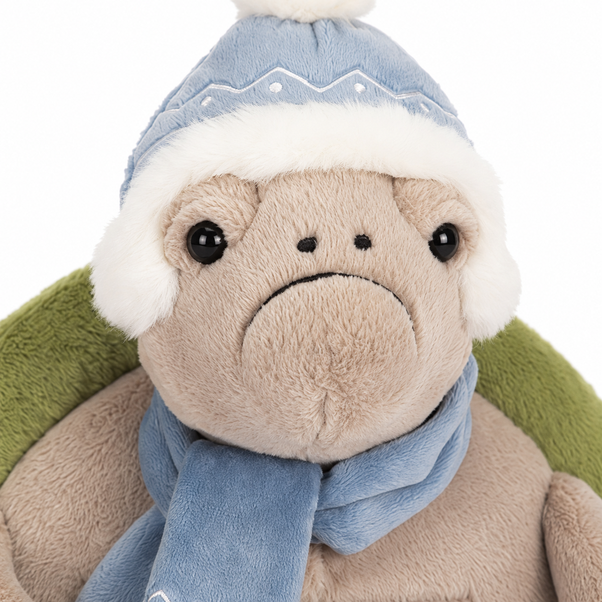 Skiing Turtle Plush Toy – 28 cm