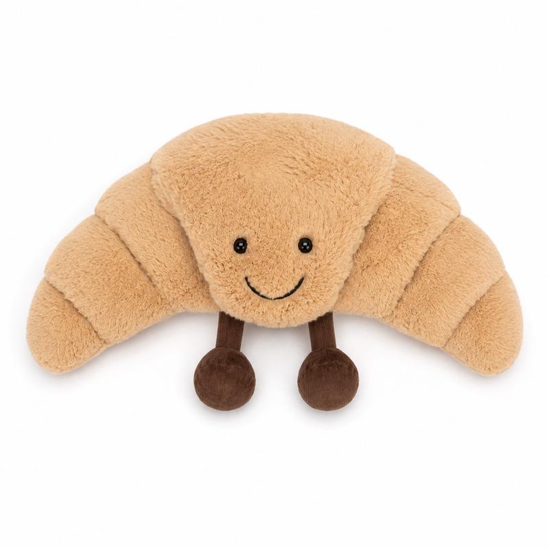 Croissant Plush Toy – 20cm