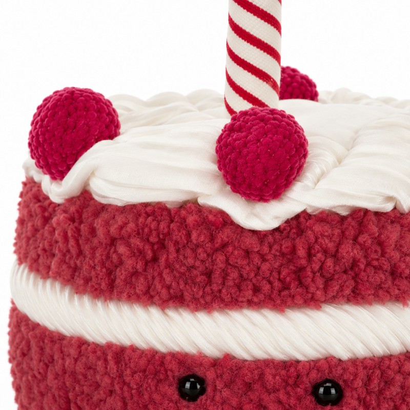 Red Velvet Cake Plush Toy