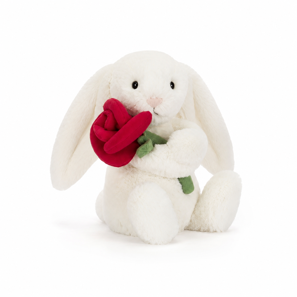 Hug Rose Bunny Plush Toy – 31 cm