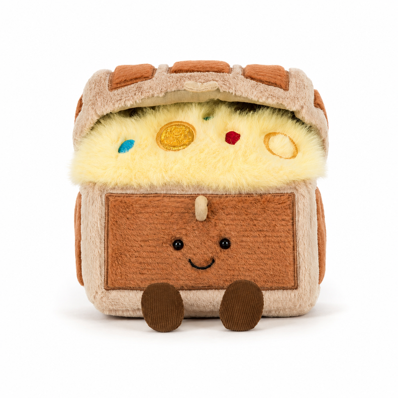 Treasure Chest Plush Toy – 16cm