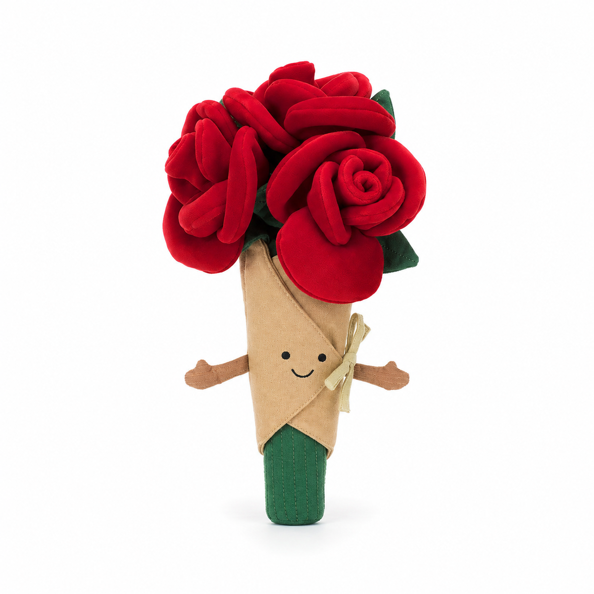 Rose Bouquet Plush Toy – 30cm