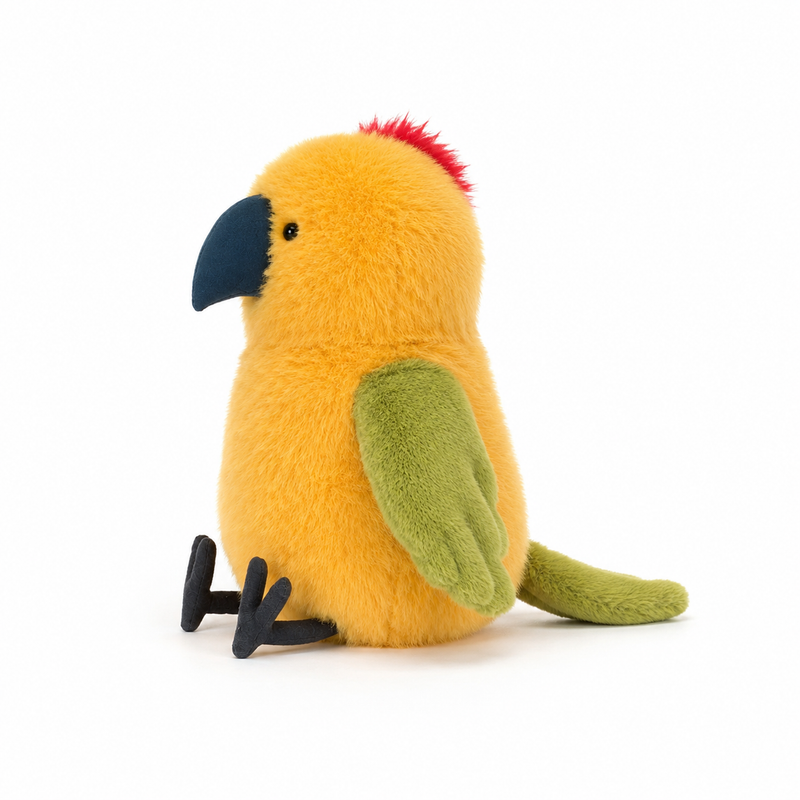 Budgie Parrot Plush Toy – 23 cm