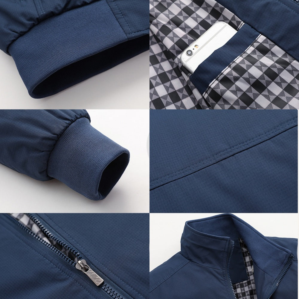 Bomber Jacket Refined Coastal