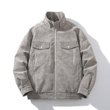 Korean Style Stand Collar Jacket