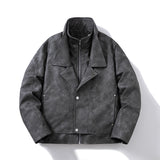 PU Lapel Jacket