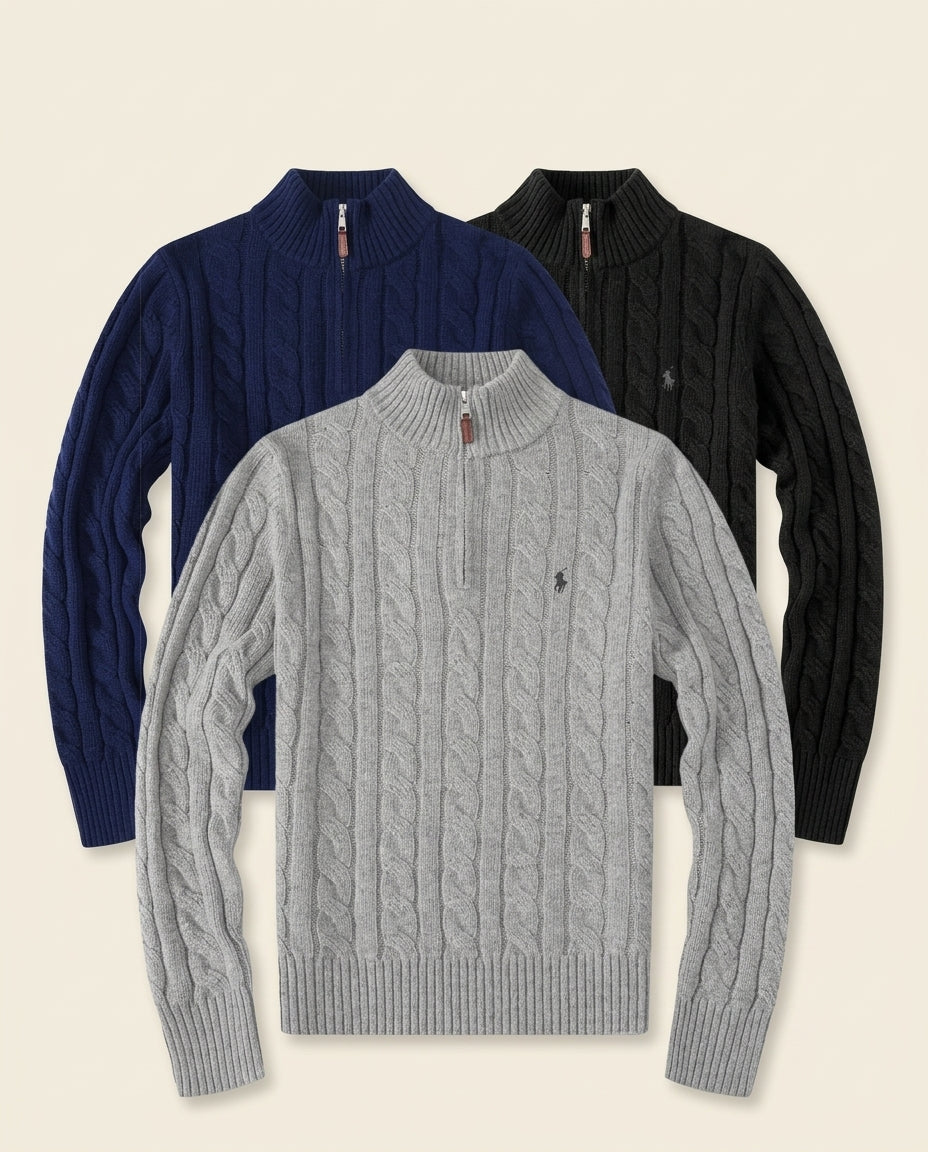 RL Classic Cable Knit Sweater