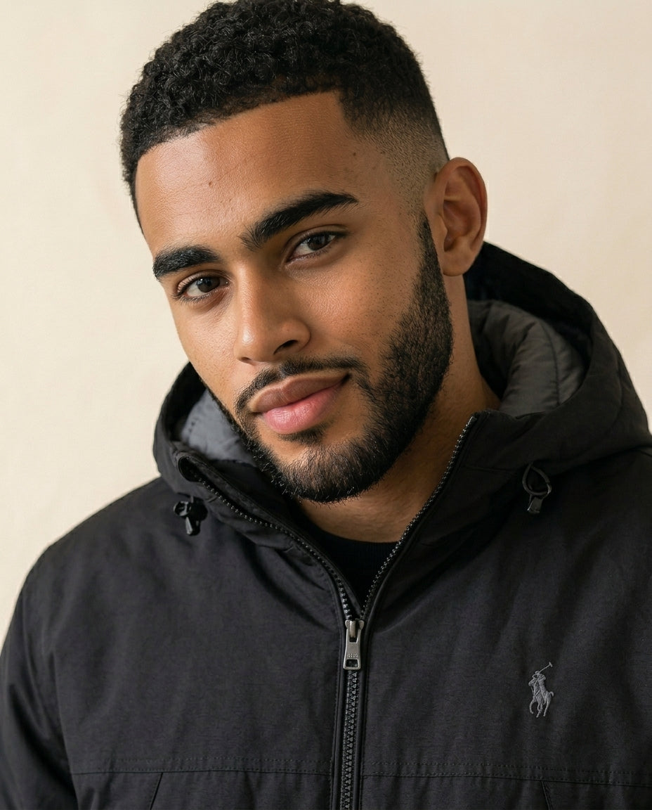 RL Signature Hooded Windbreaker