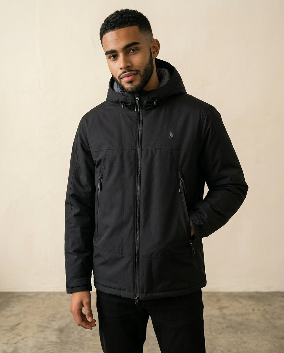 RL Signature Hooded Windbreaker