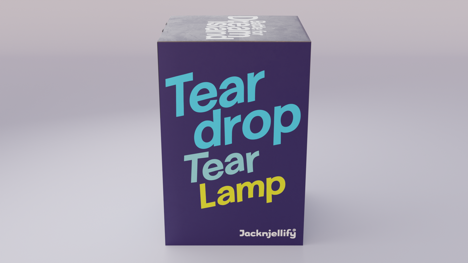 Soft Silicone LED Tear-Drop Lamp – Sound-Reactive, Rechargeable