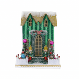 Holiday Village House – Nutcracker Christmas Decoration, 10.5 in - Waydiy