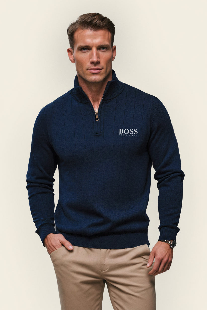 HB Travel Zip-Up Sweater (Clearance)
